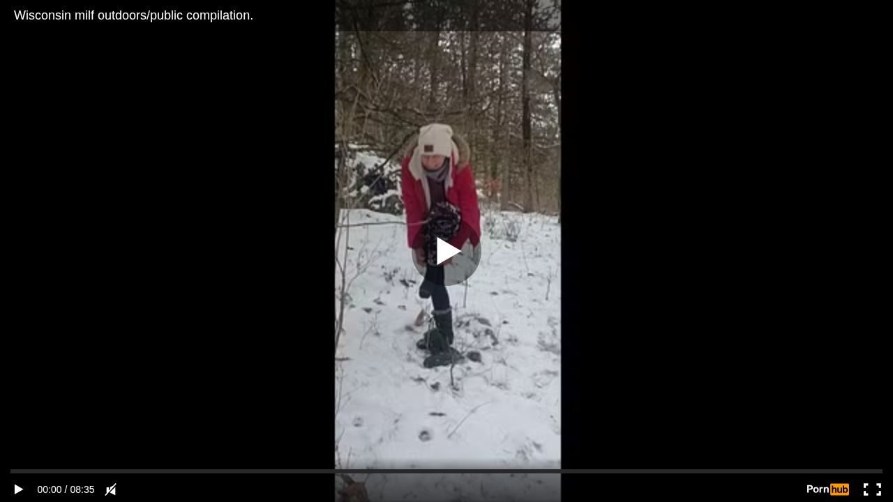 Wisconsin milf outdoors/public compilation.