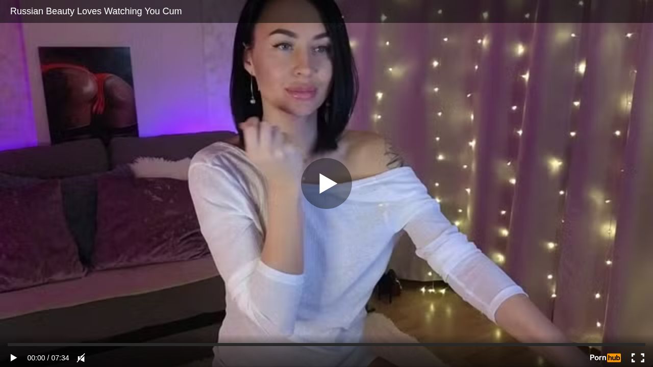 Russian Beauty Loves Watching You Cum