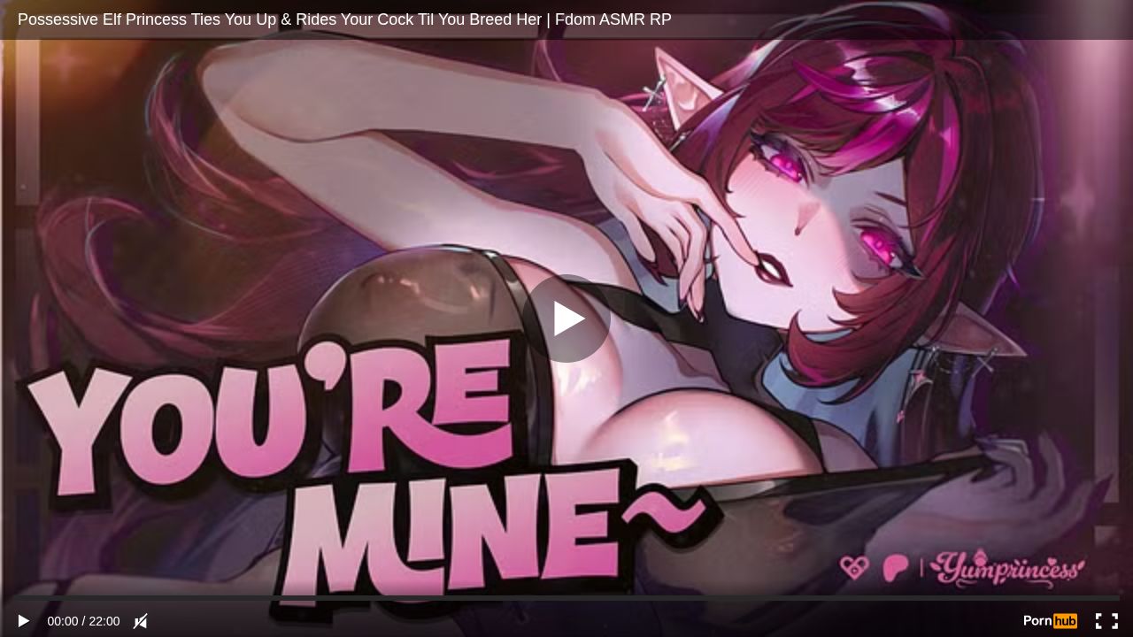 Possessive Elf Princess Ties You Up & Rides Your Cock Til You Breed Her Fdom ASMR RP