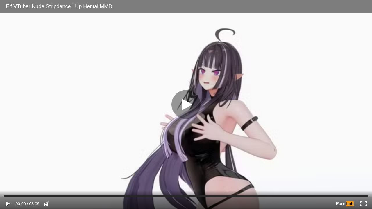 Elf VTuber Nude Stripdance Up Hentai MMD