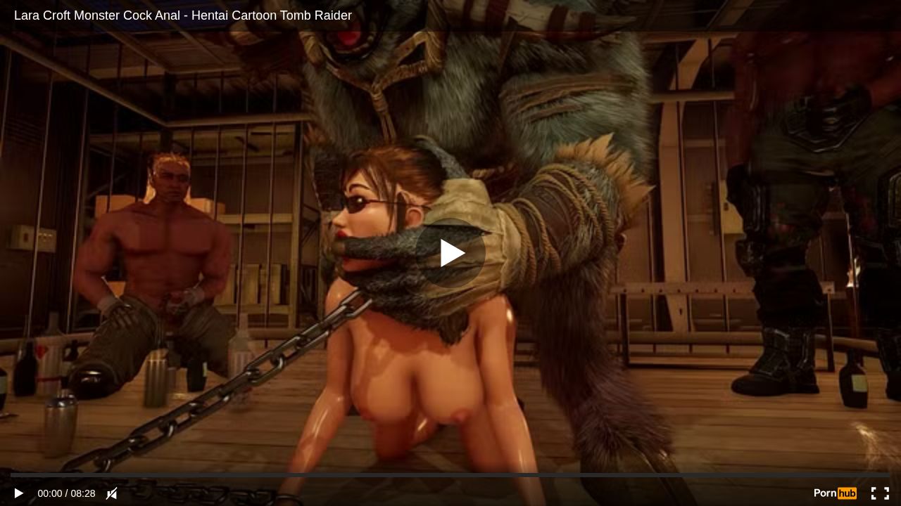 Lara Croft Monster Cock Anal - Hentai Cartoon Tomb Raider
