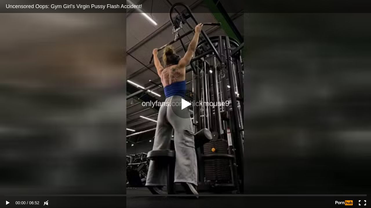 Uncensored Oops: Gym Girls Virgin Pussy Flash Accident!