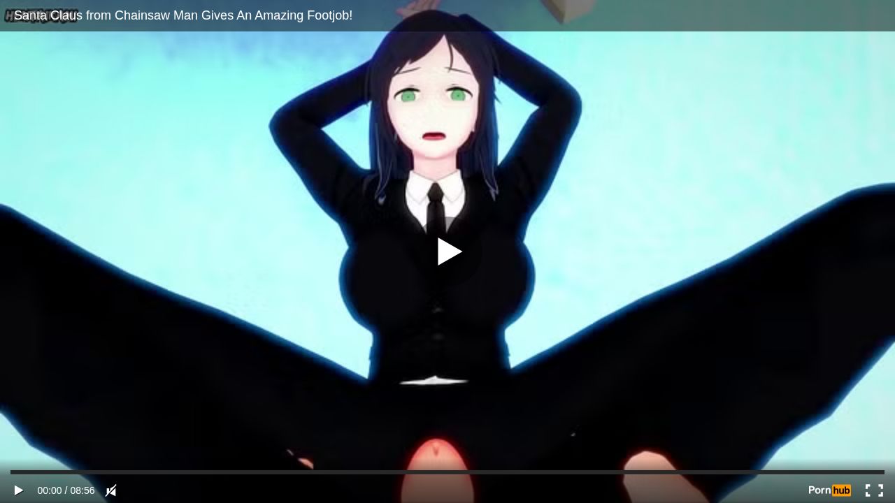 Santa Claus from Chainsaw Man Gives An Amazing Footjob!