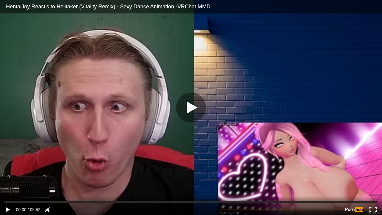 HentaiJoy Reacts to Helltaker (Vitality Remix) - Sexy Dance Animation -VRChat MMD