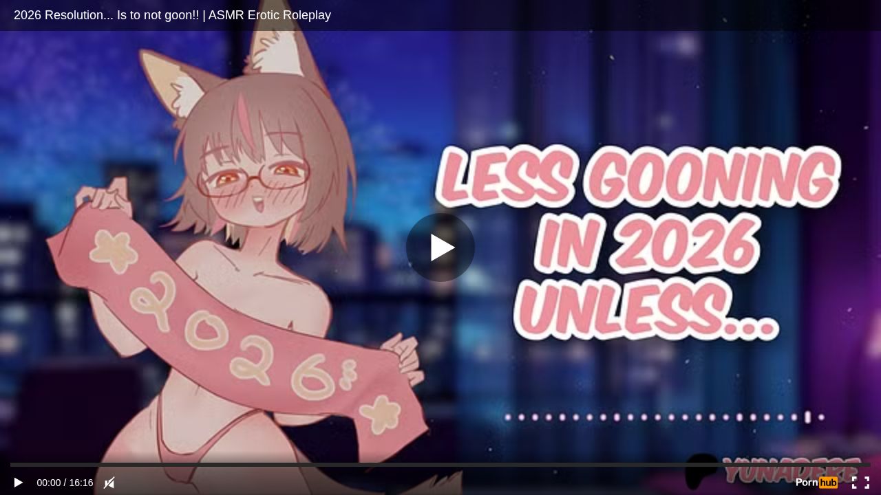 2026 Resolution... Is to not goon!! ASMR Erotic Roleplay