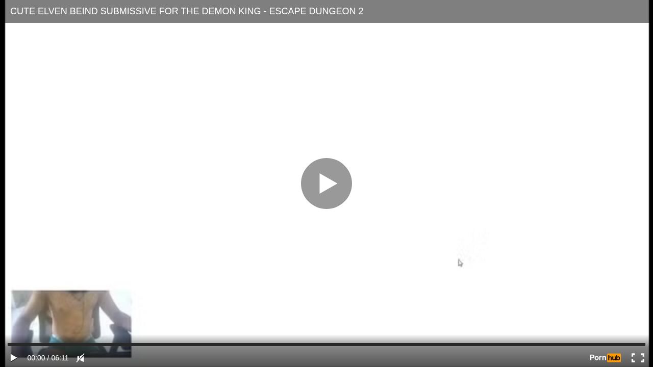 CUTE ELVEN BEIND SUBMISSIVE FOR THE DEMON KING - ESCAPE DUNGEON 2