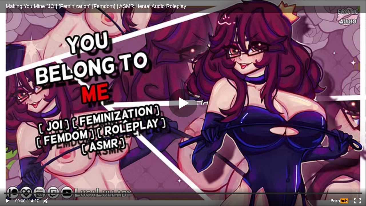 Making You Mine [JOI] [Feminization] [Femdom] ASMR Hentai Audio Roleplay