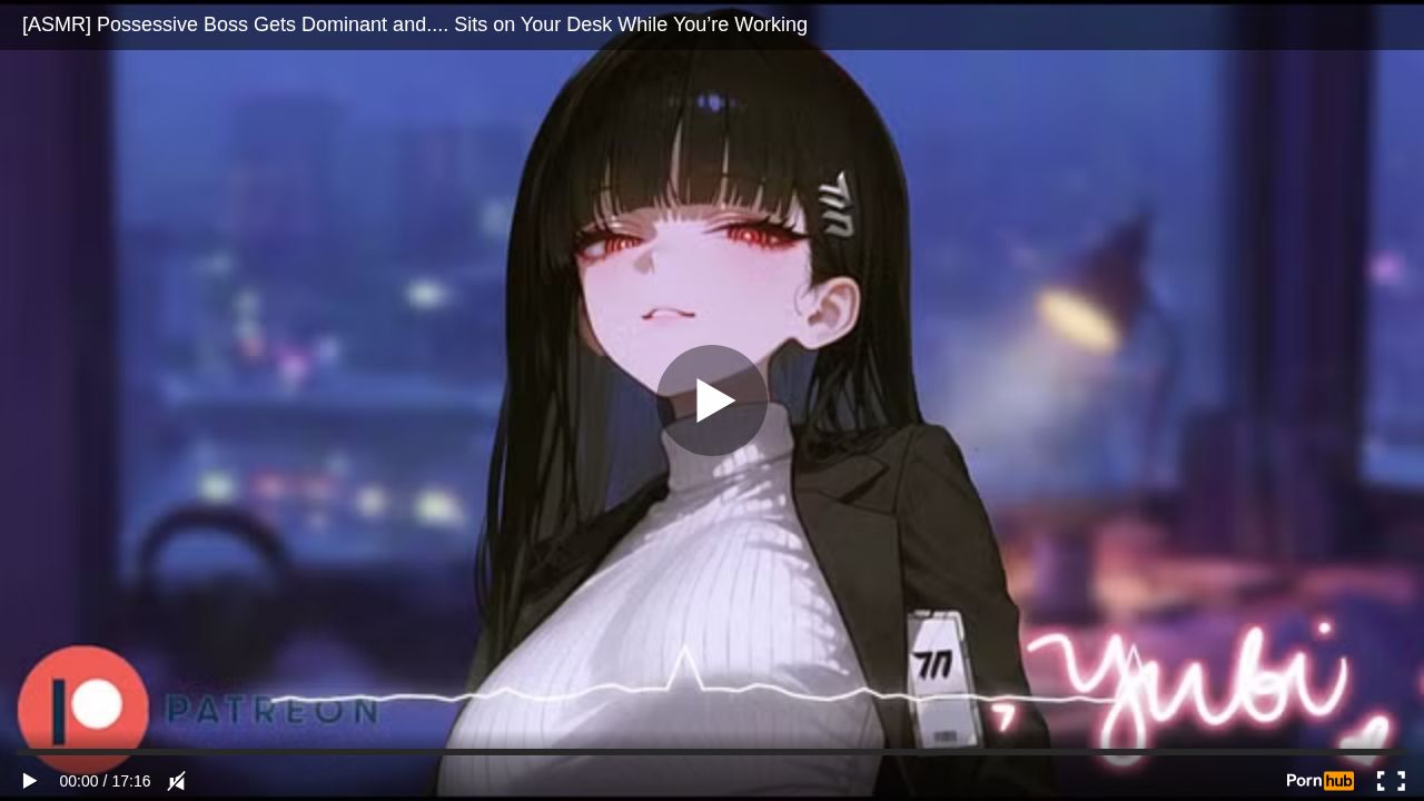 [ASMR] Possessive Boss Gets Dominant and.... Sits on Your Desk While You re Working