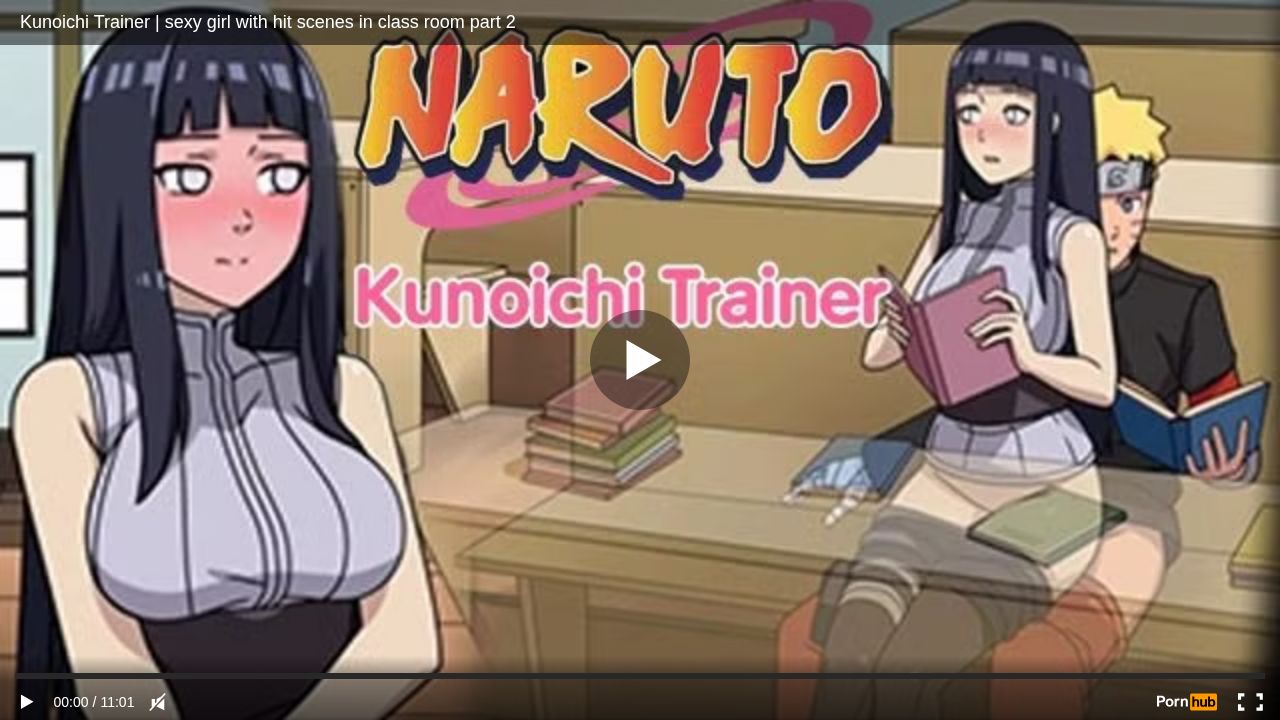 Kunoichi Trainer sexy girl with hit scenes in class room part 2