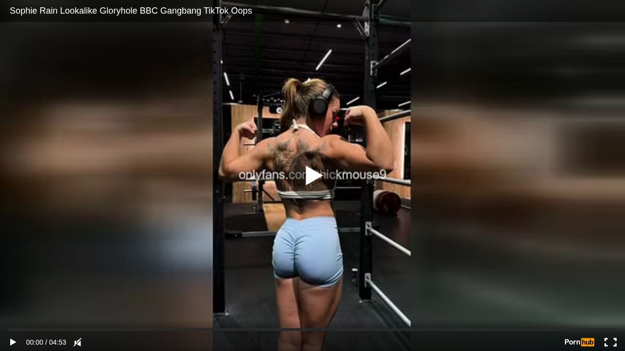Sophie Rain Lookalike Gloryhole BBC Gangbang TikTok Oops