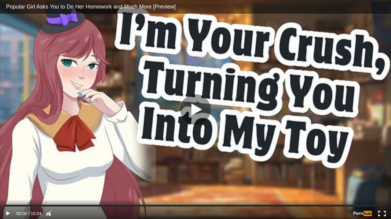 Popular Girl Asks You to Do Her Homework and Much More [Preview]