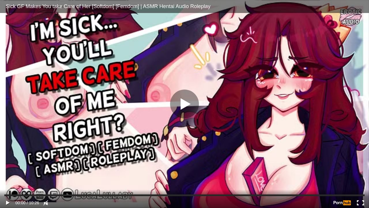 Sick GF Makes You take Care of Her [Softdom] [Femdom] ASMR Hentai Audio Roleplay