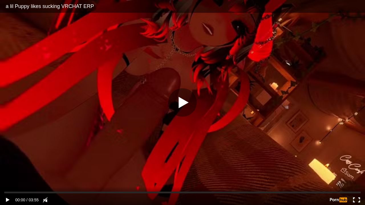 a lil Puppy likes sucking VRCHAT ERP