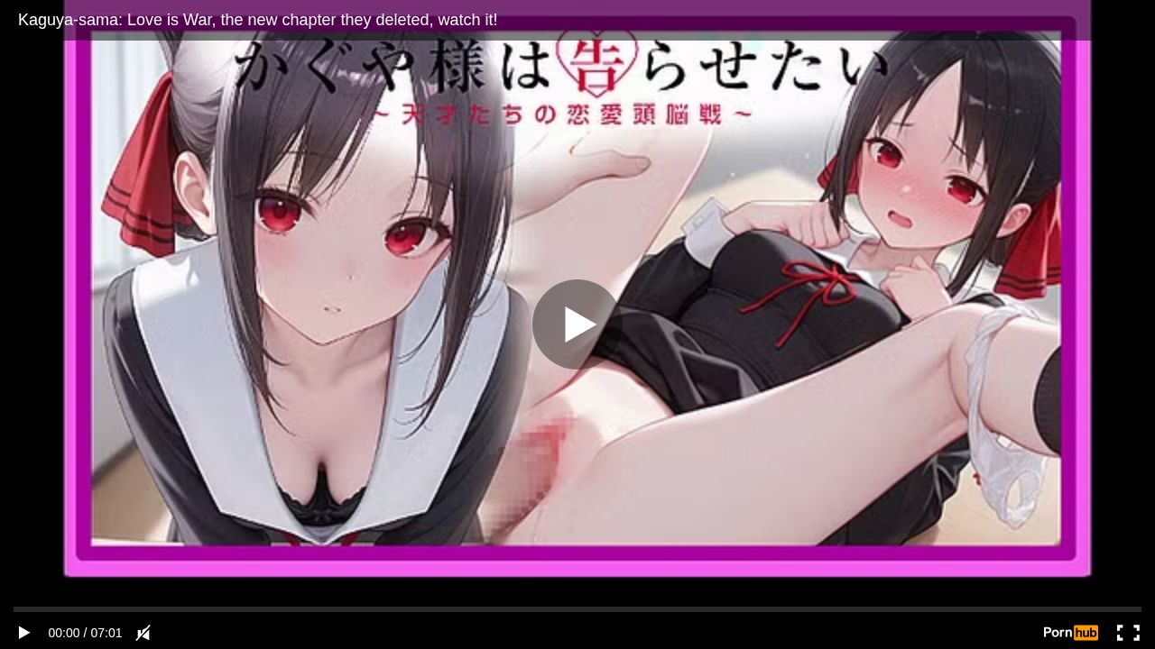 Kaguya-sama: Love is War, the new chapter they deleted, watch it!