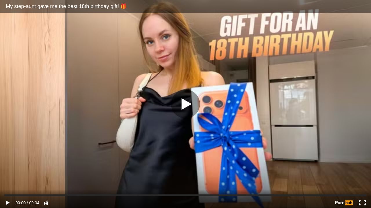 My step-aunt gave me the best 18th birthday gift!