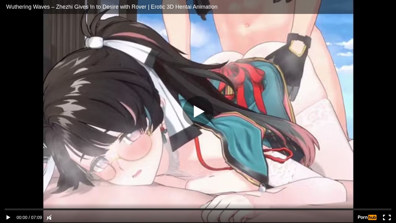 Wuthering Waves Zhezhi Gives In to Desire with Rover Erotic 3D Hentai Animation