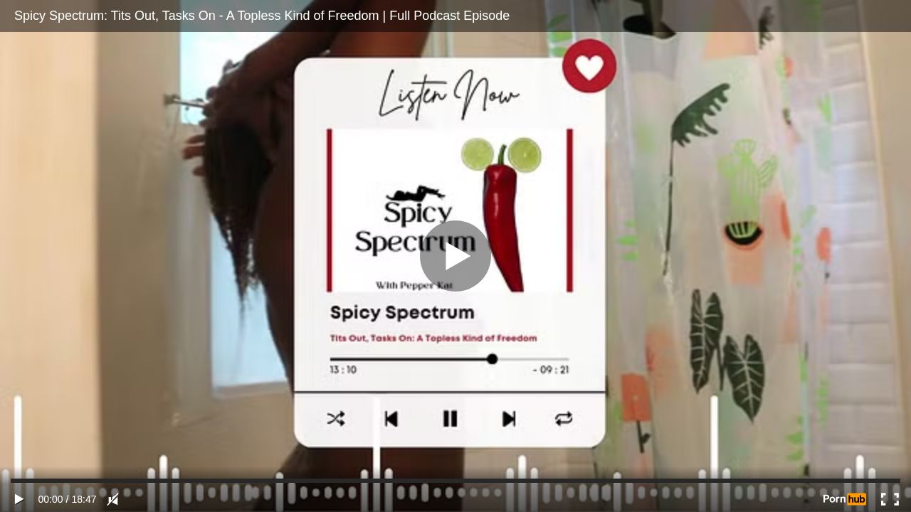 Spicy Spectrum: Tits Out, Tasks On - A Topless Kind of Freedom Full Podcast Episode