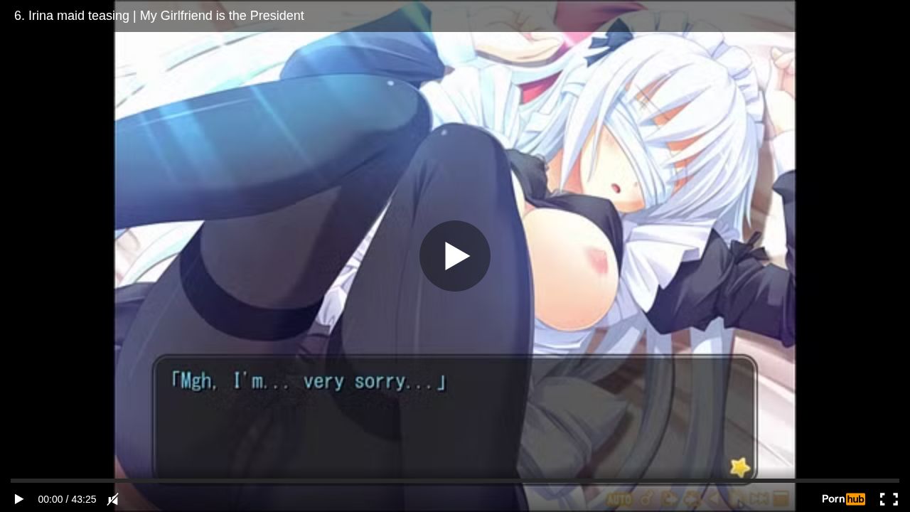 6. Irina maid teasing My Girlfriend is the President