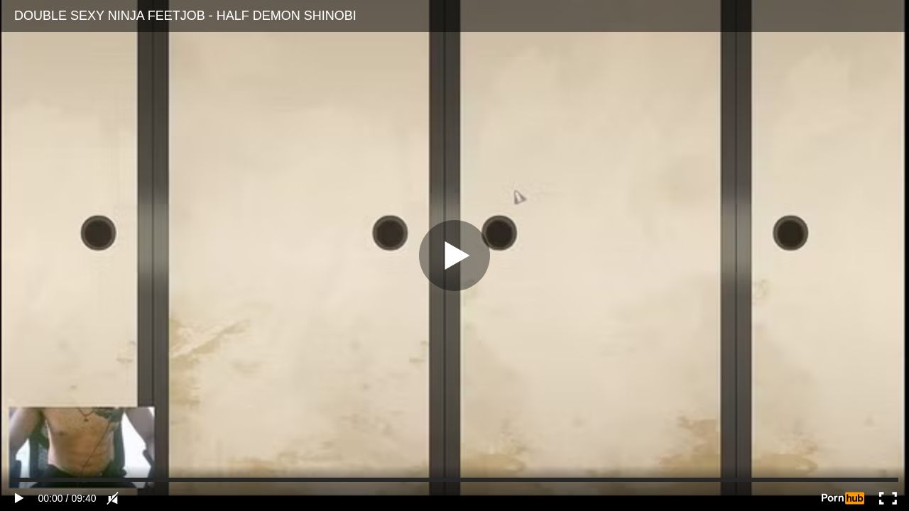 DOUBLE SEXY NINJA FEETJOB - HALF DEMON SHINOBI