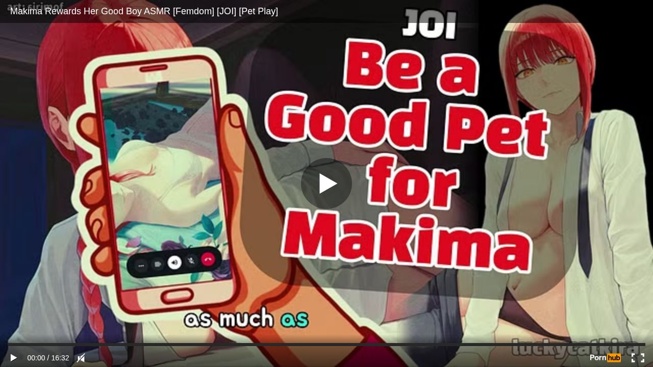 Makima Rewards Her Good Boy ASMR [Femdom] [JOI] [Pet Play]