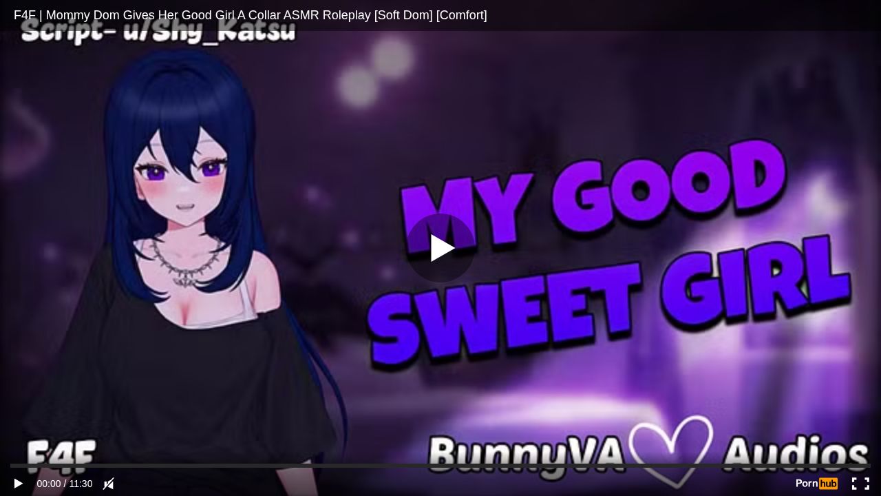 F4F Mommy Dom Gives Her Good Girl A Collar ASMR Roleplay [Soft Dom] [Comfort]