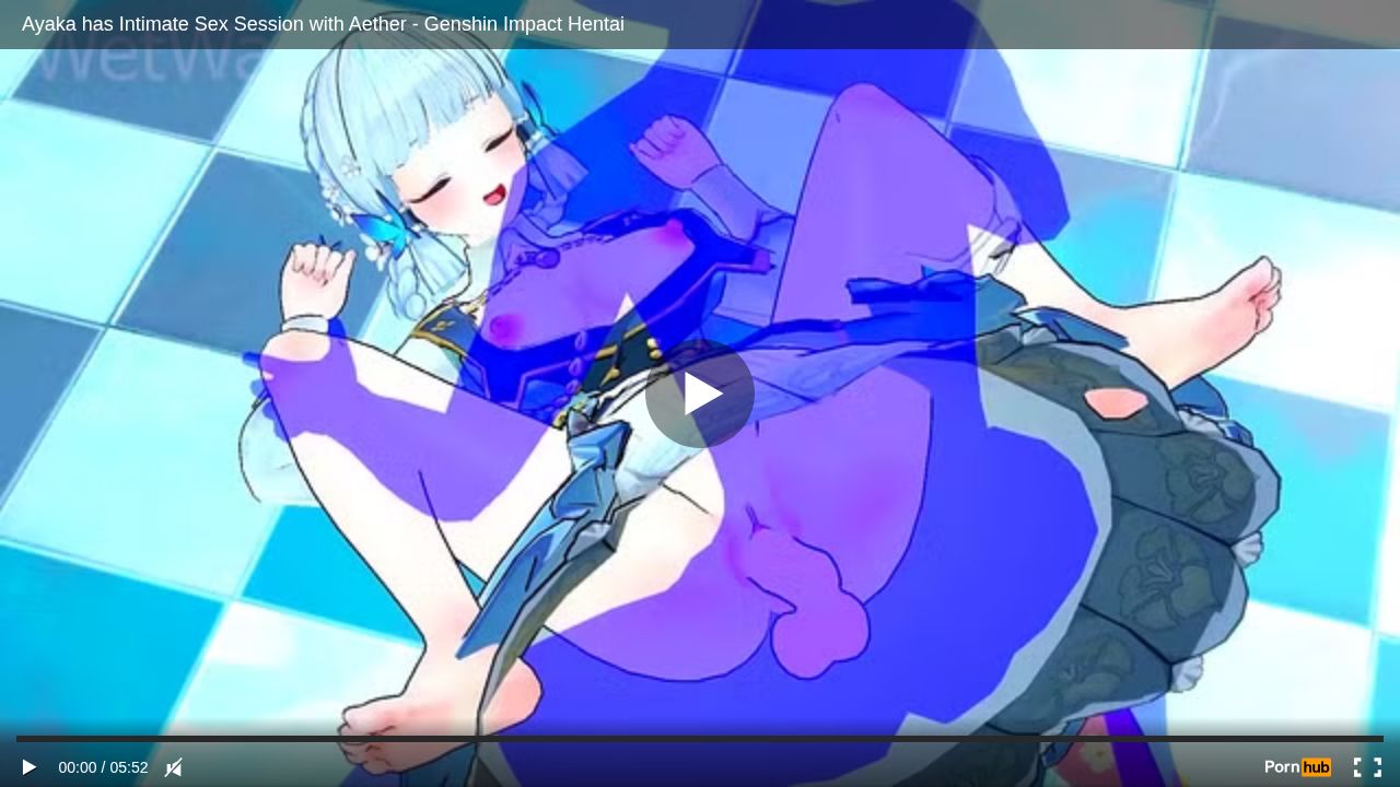 Ayaka has Intimate Sex Session with Aether - Genshin Impact Hentai