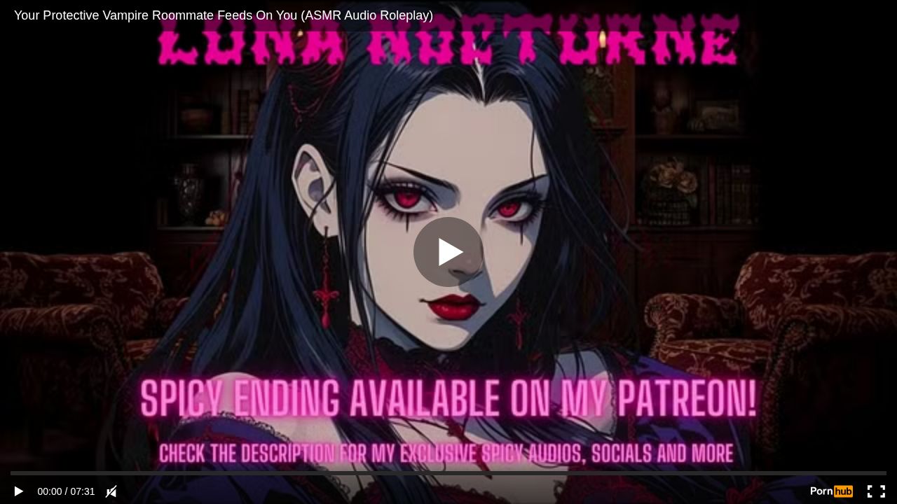 Your Protective Vampire Roommate Feeds On You (ASMR Audio Roleplay)
