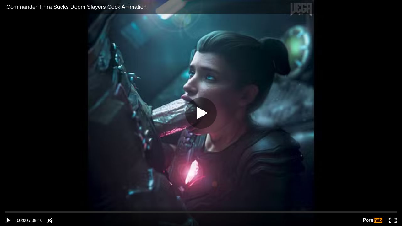 Commander Thira Sucks Doom Slayers Cock Animation
