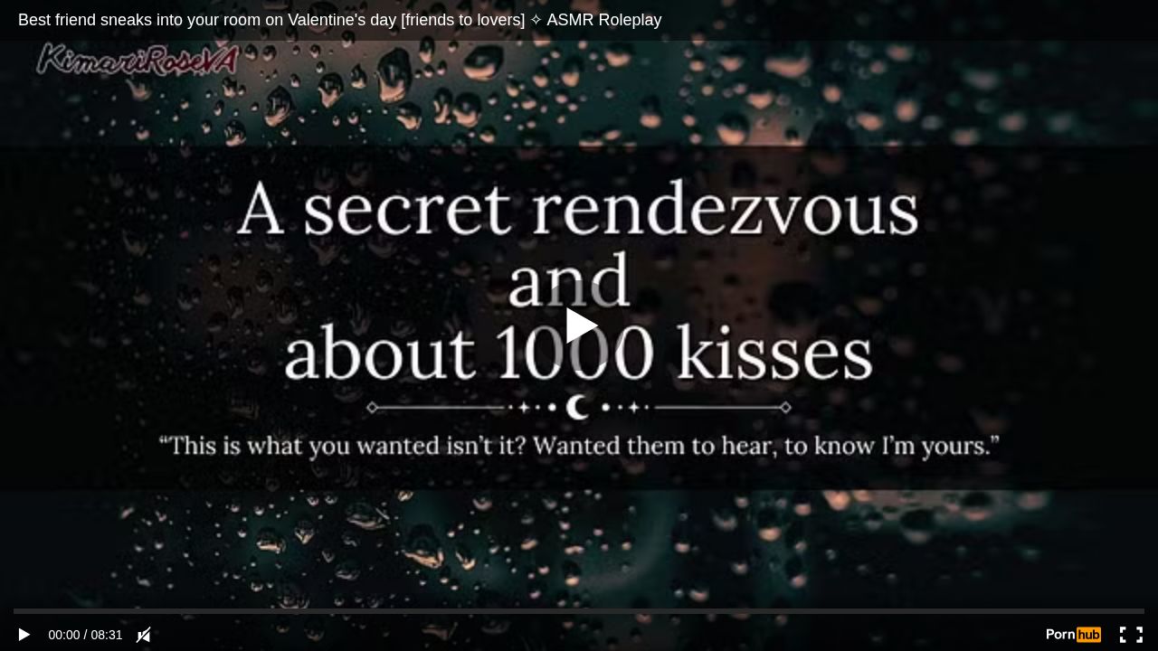Best friend sneaks into your room on Valentines day [friends to lovers] ASMR Roleplay