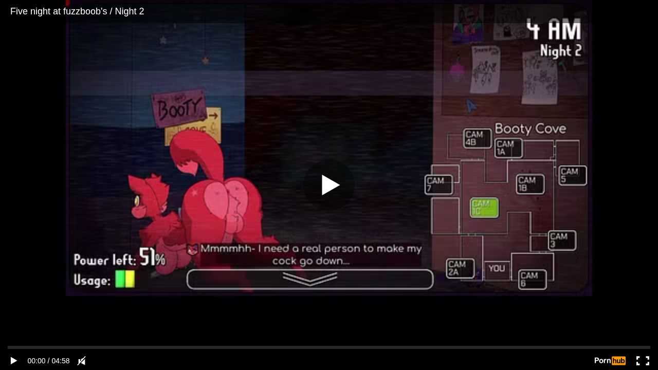 Five night at fuzzboobs / Night 2