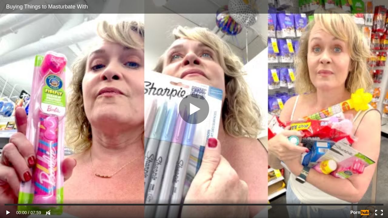 Buying Things to Masturbate With