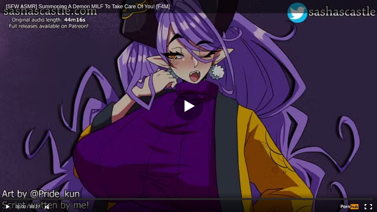 [SFW ASMR] Summoning A Demon MILF To Take Care Of You! [F4M]