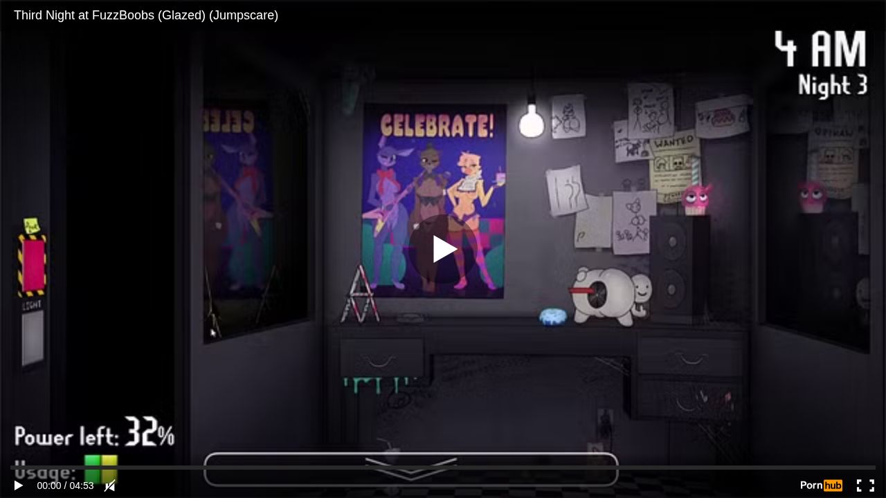 Third Night at FuzzBoobs (Glazed) (Jumpscare)