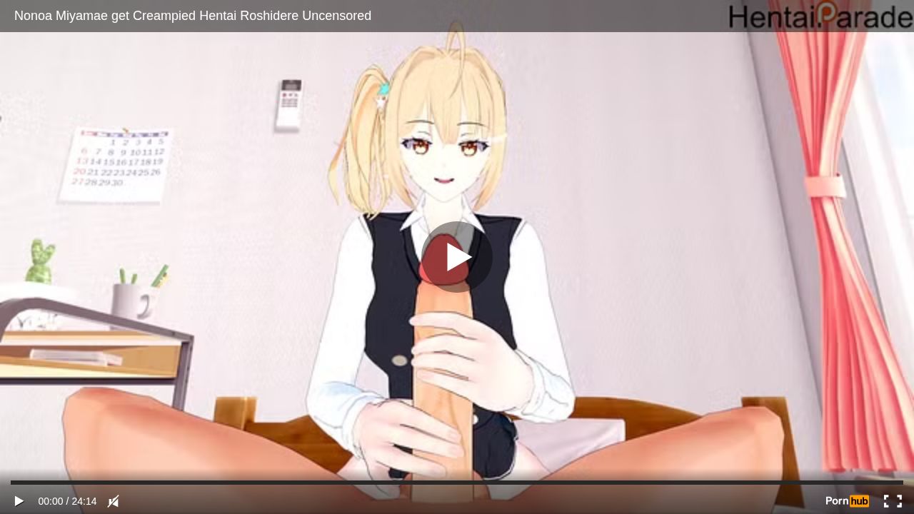 Nonoa Miyamae get Creampied Hentai Roshidere Uncensored