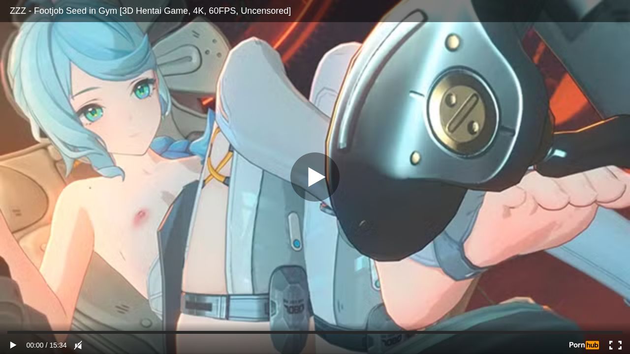 ZZZ - Footjob Seed in Gym [3D Hentai Game, 4K, 60FPS, Uncensored]