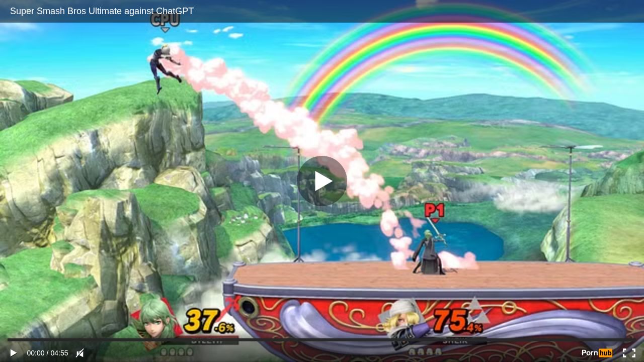 Super Smash Bros Ultimate against ChatGPT