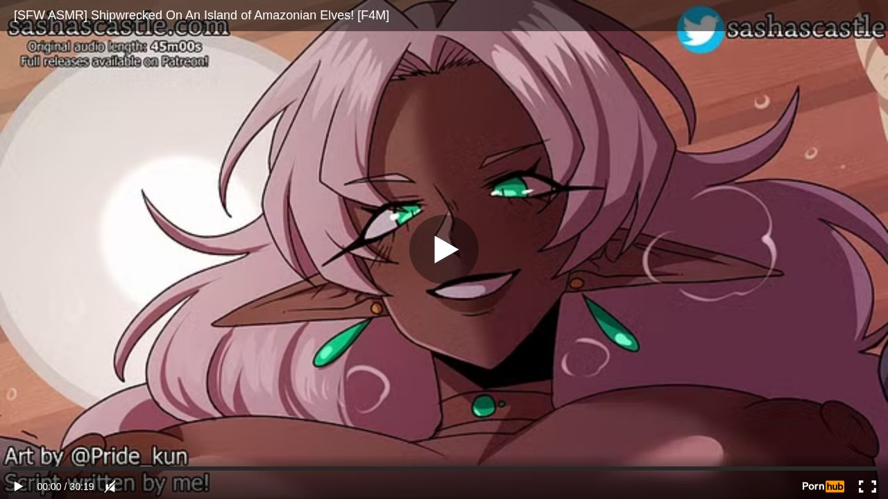 [SFW ASMR] Shipwrecked On An Island of Amazonian Elves! [F4M]