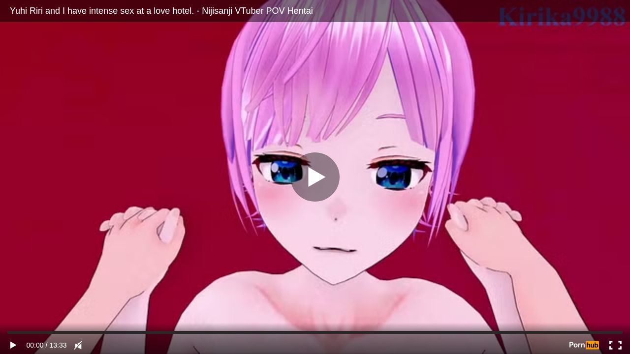 Yuhi Riri and I have intense sex at a love hotel. - Nijisanji VTuber POV Hentai